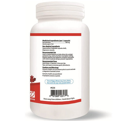 Nutridom SAW PALMETTO, 120 VCaps