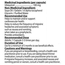 Nutridom UBIQUINOL 100 (CoQ10), 30 gélules