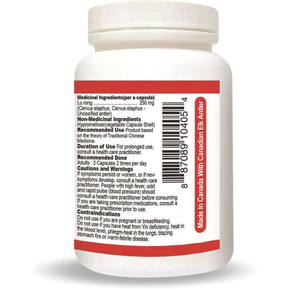 Nutridom VELVET ELK ANTLER 250, 30 VCaps