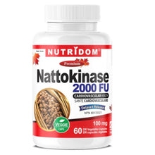 Nutridom NATTOKINASE 2000 FU (100 mg) 60 capsules végétales