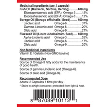 Nutridom OMEGA 369, 120 gélules