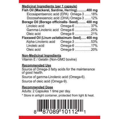 Nutridom OMEGA 369, 120 Softgels