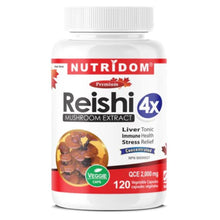 Nutridom EXTRAIT DE CHAMPIGNON REISHI 4X, 120 gélules végétales