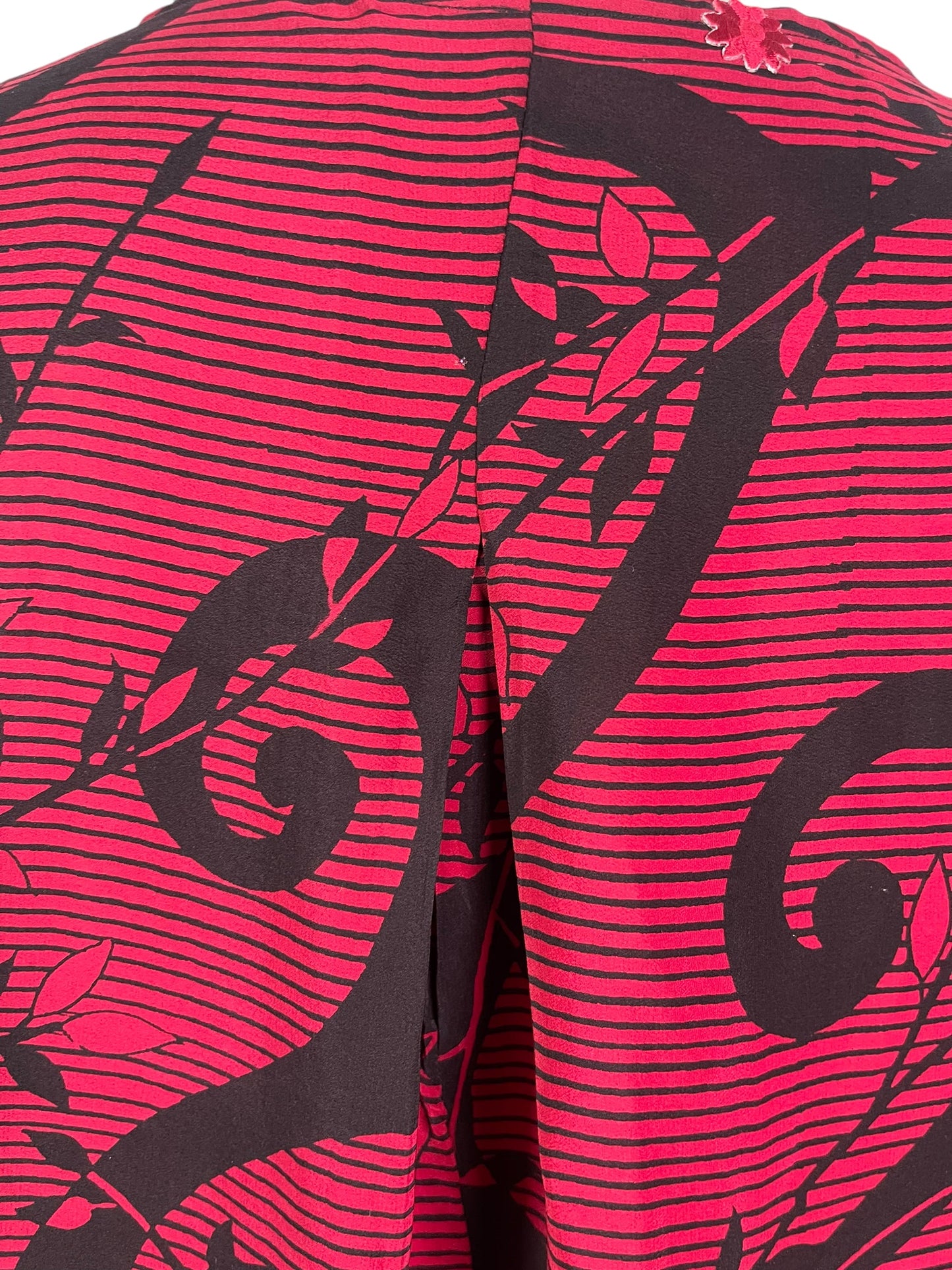 PRC6544 Tunique-robe Avatar Pure Soie à Poche Auto-tissu