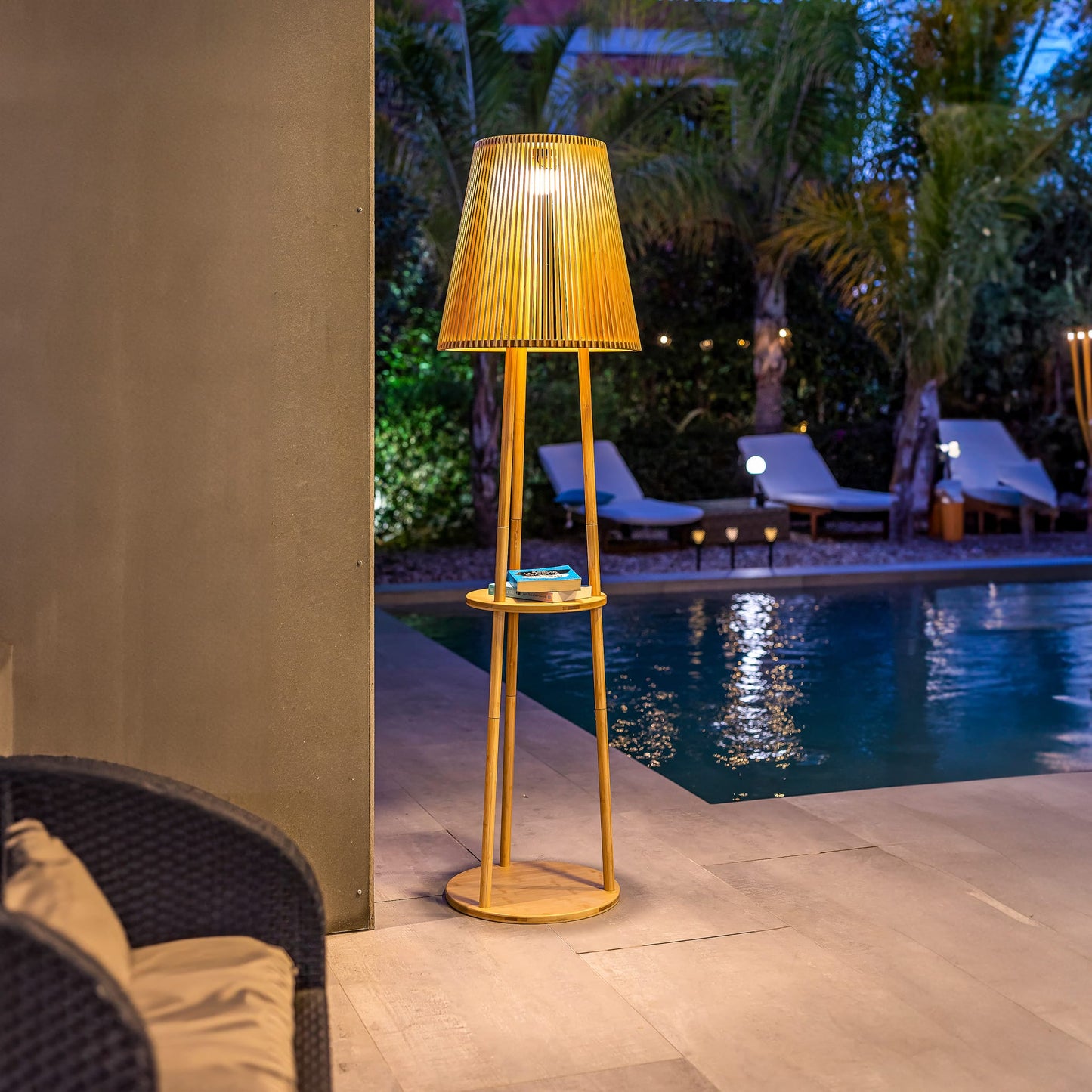 Okinawa<br> Lampadaire à énergie solaire