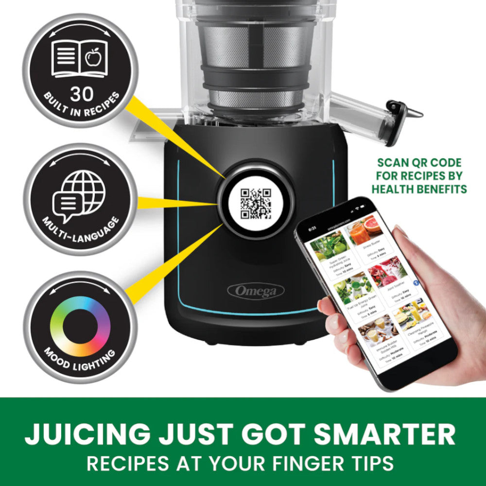 OMEGA OMSMBTBK13 Ultimate Performance Batch Juicer