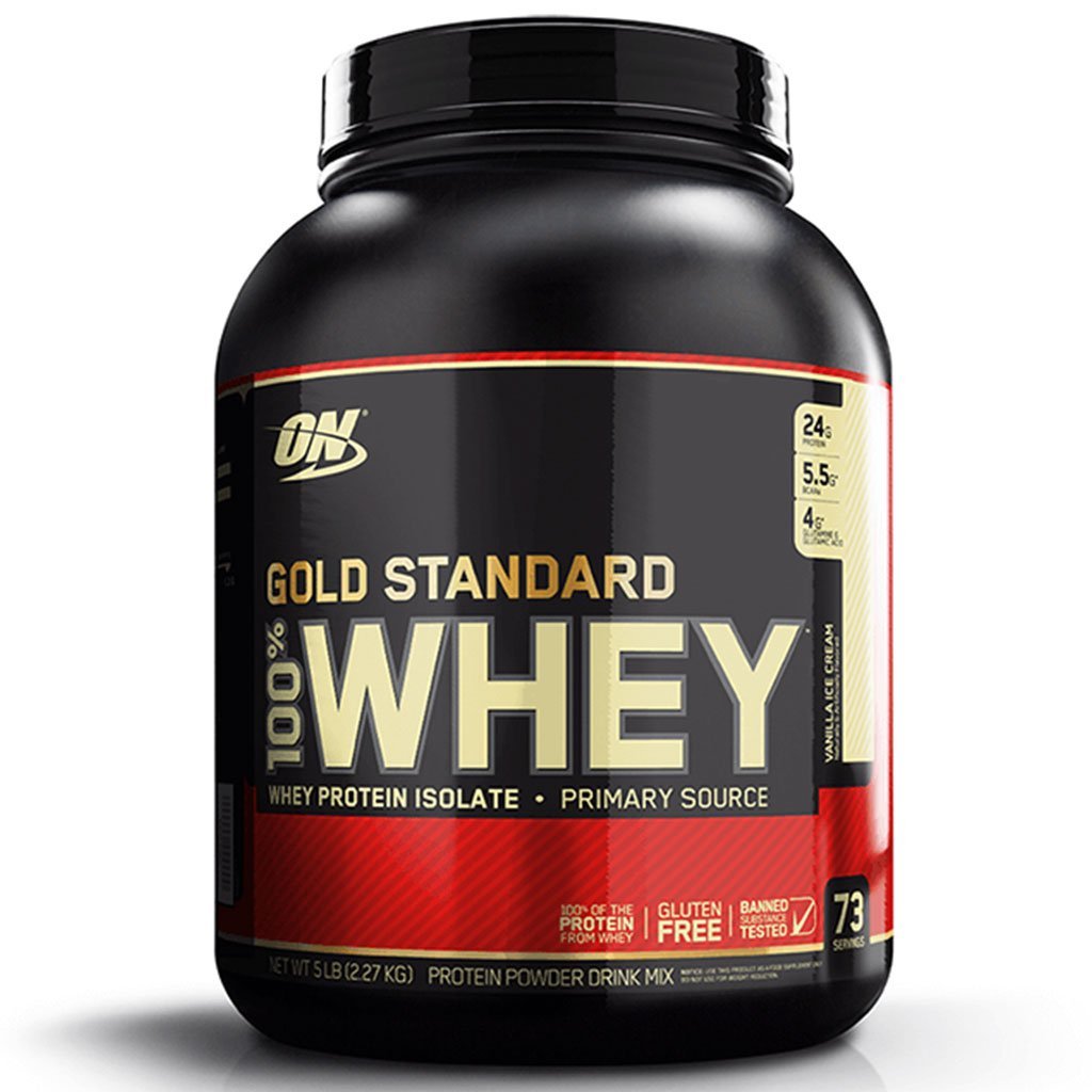 Optimum Nutrition GOLD STANDARD 100% WHEY, 5lb