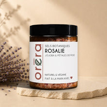 Sels botaniques ROSALIE jojoba et pétales de roses