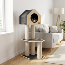 Condo Hideout - 2-Level Deluxe Cat Tree
