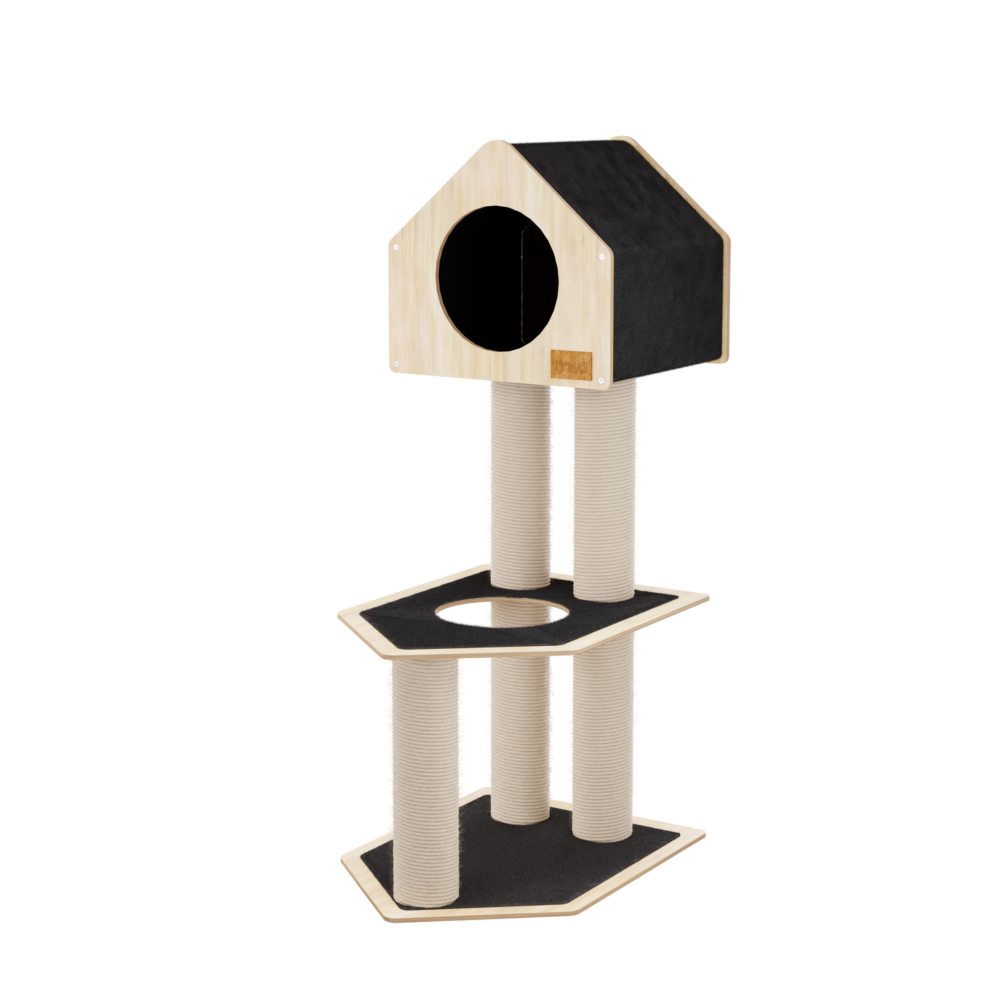 Condo Refuge - Arbre à Chat de Luxe à 2 Niveaux