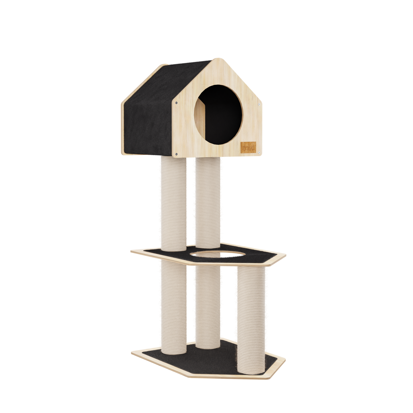 Condo Refuge - Arbre à Chat de Luxe à 2 Niveaux