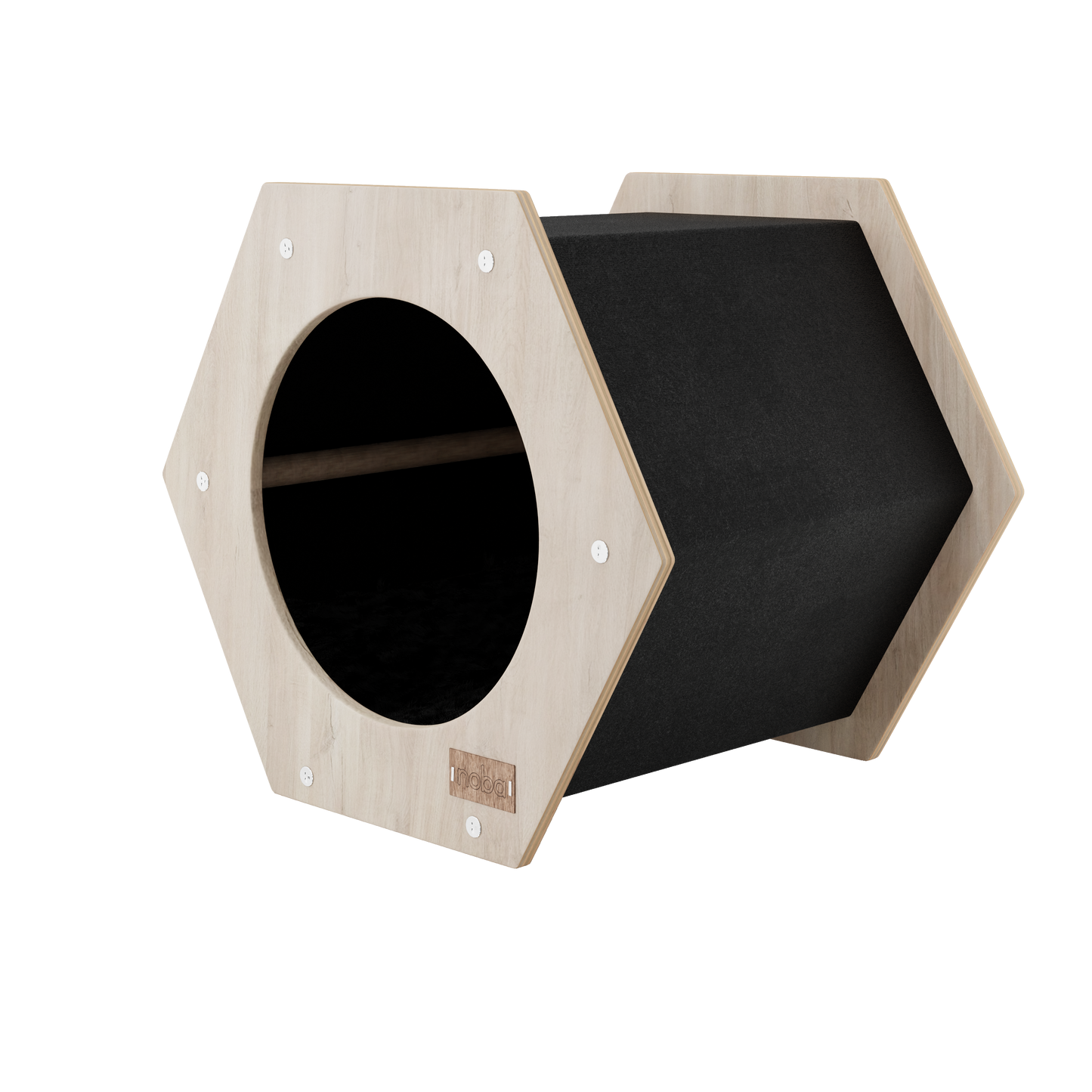 La maison de chat à gratter Hexagone