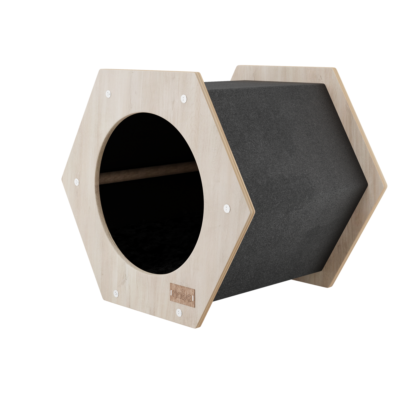 La maison de chat à gratter Hexagone