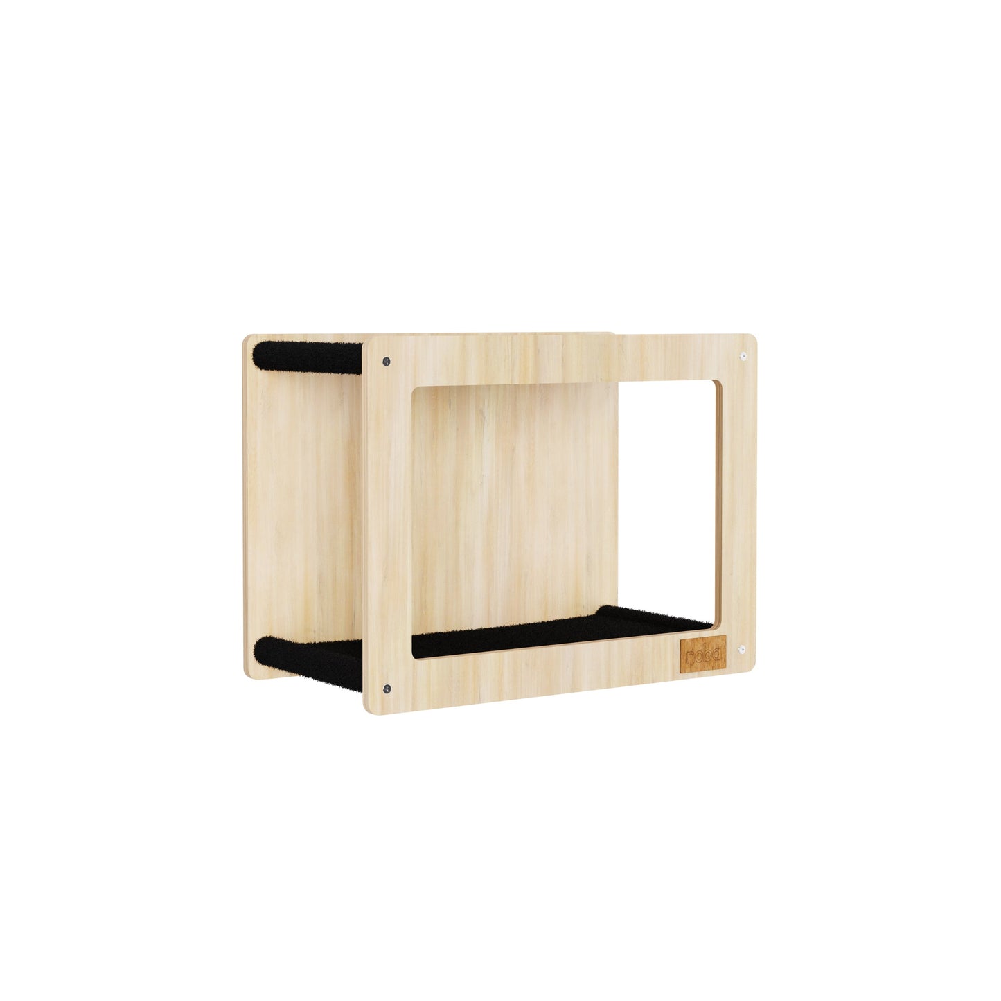 Cachette double hamac murale pour chats