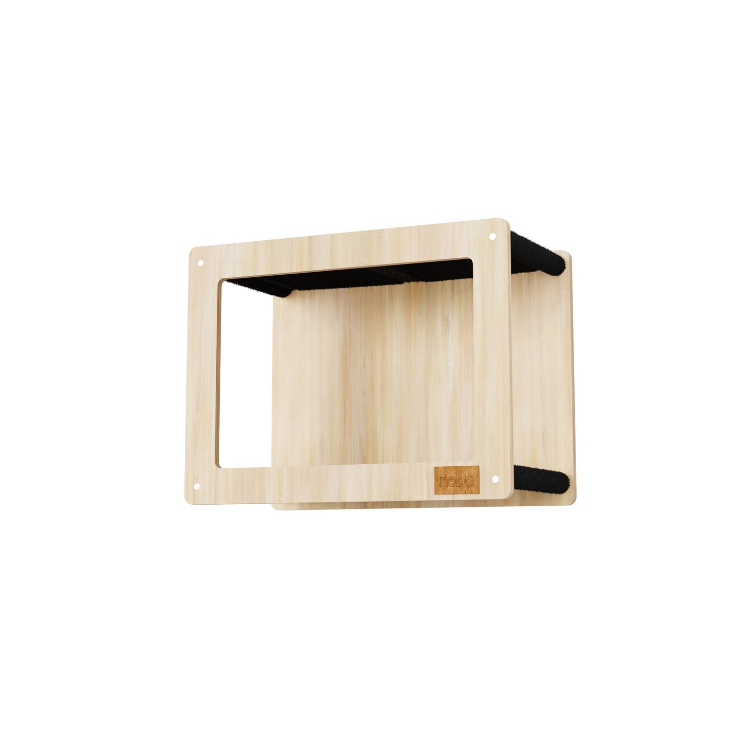 Cachette double hamac murale pour chats