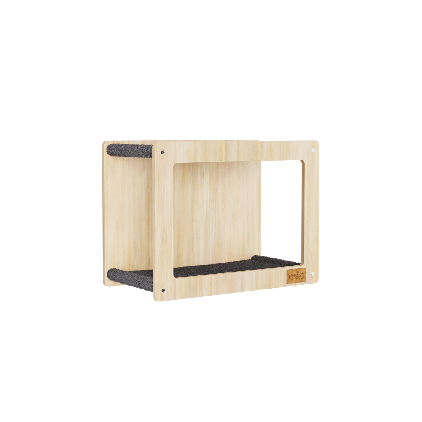 Cachette double hamac murale pour chats