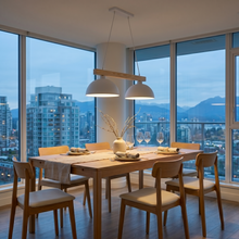 OSLO 2-Light Scandinavian Pendant Light for Kitchen Island, Dining Table & Modern Interiors