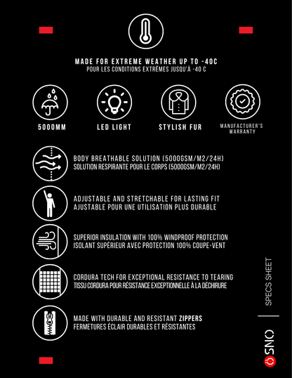 PRE-ORDER: Kaya Luxury Snowsuit - Jacket & Snowpants