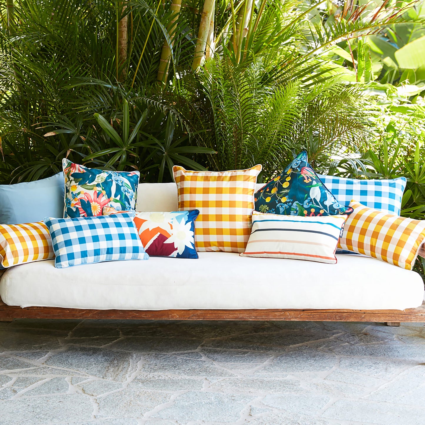 Coussin Déco 50x30cm<br> Intérieur et Extérieur
