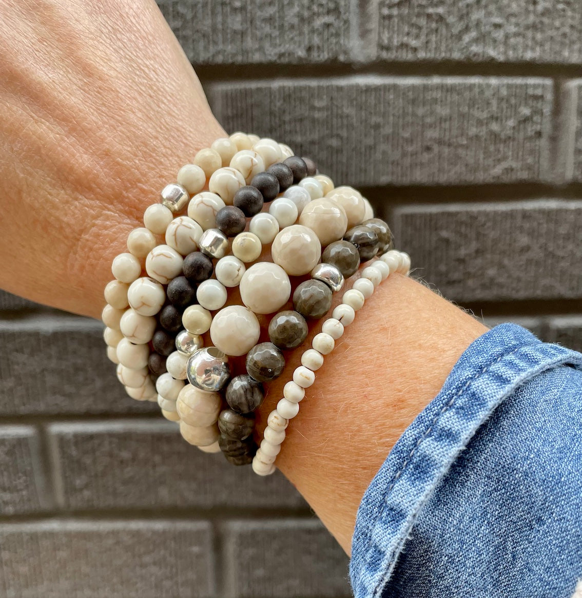Lot de bracelets Caramel Salé - Vente Échantillons Exclusive