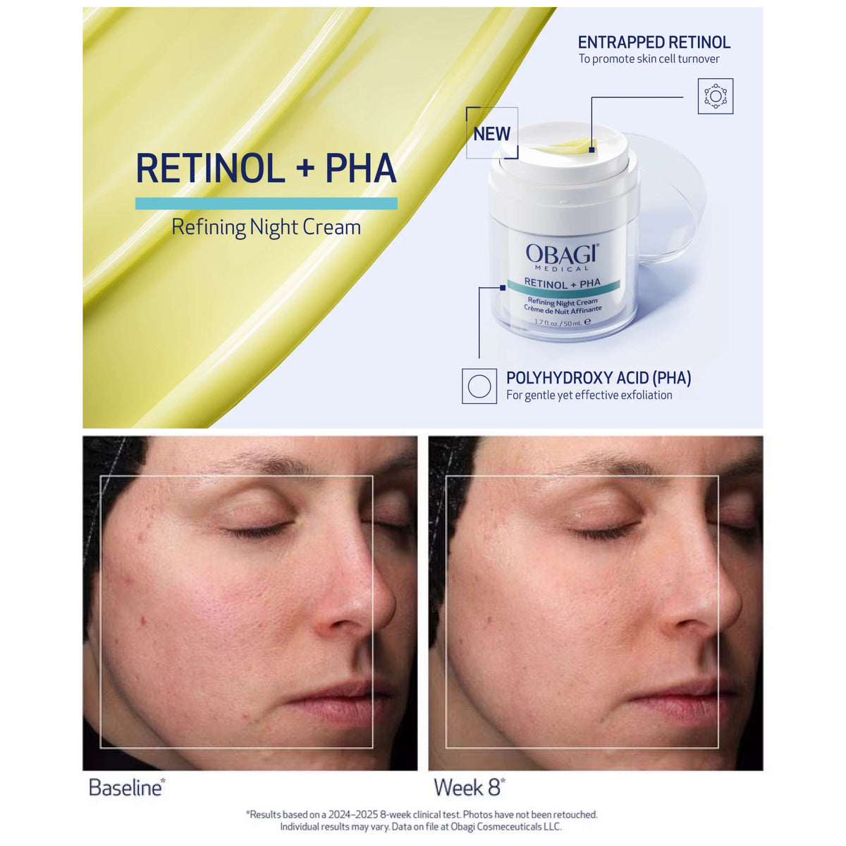 Obagi RETINOL + PHA Refining Night Cream