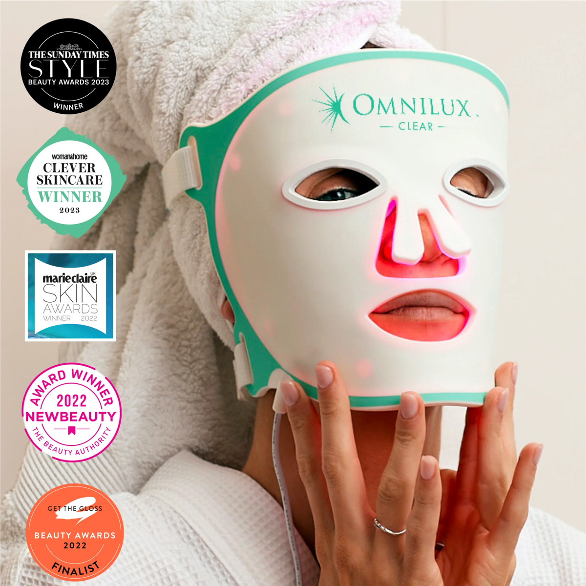 Omnilux Clear + Men Bundle