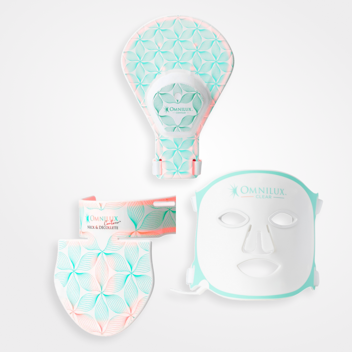 Omnilux Clear + Neck & Décolleté + Contour Glove