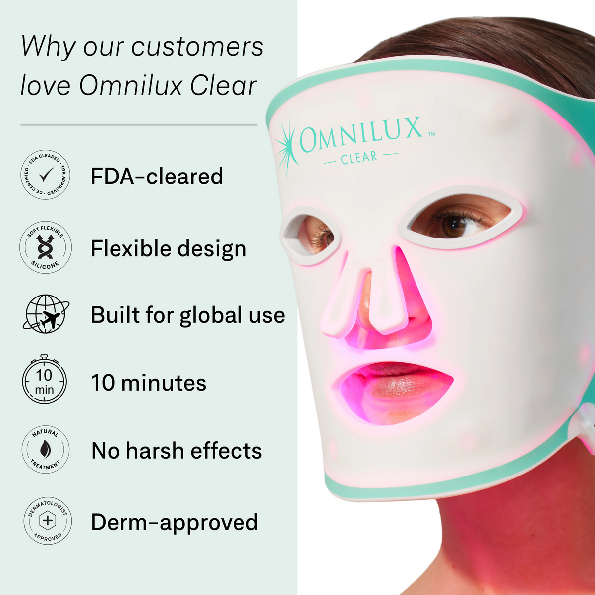 Omnilux Clear + Men + Neck & Décolleté