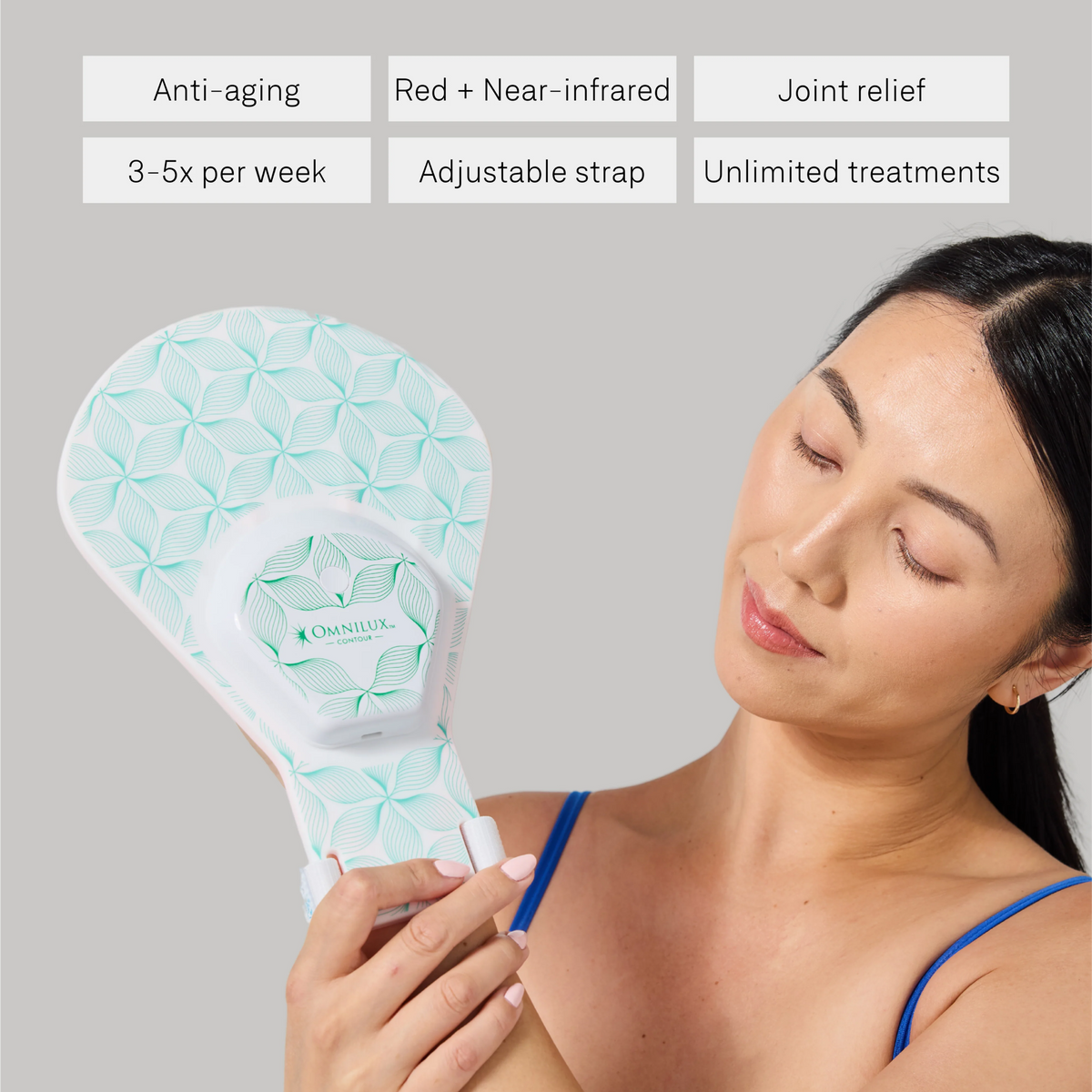 Omnilux Face Contour + Clear + Contour Glove