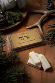 Barre de cire fondante : Bois de l'Ontario 1,75 oz