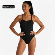 Onyx Open Back Performance Training Swimsuit by Norca
