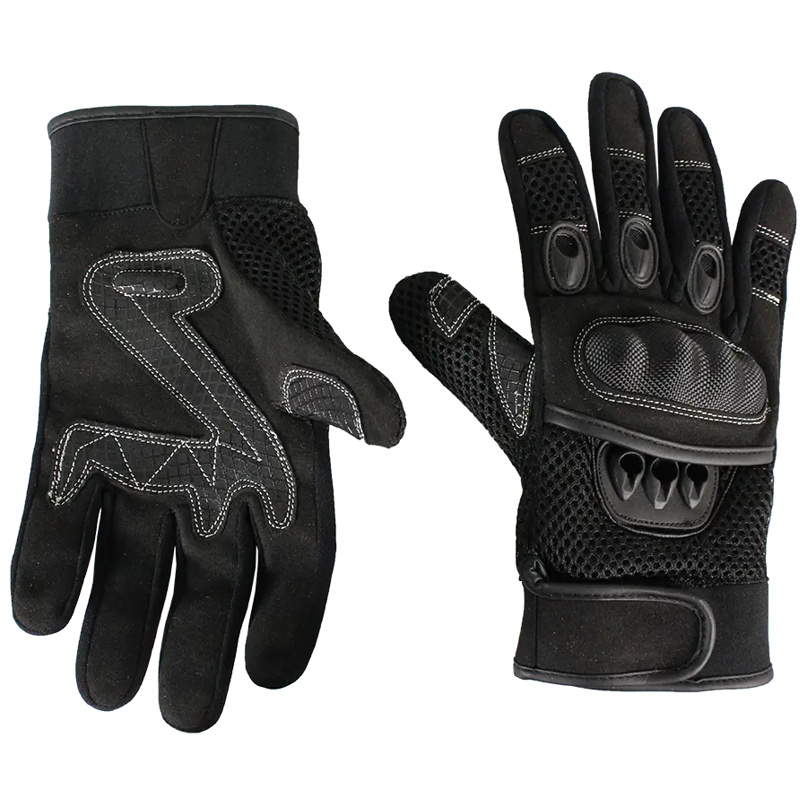 Gants de moto en maille "Hard Knuckle" Open Road