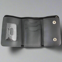 Open Road Men's Chrome Plated Chain Leather Wallet
