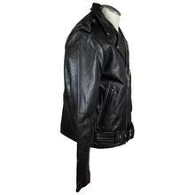 Blouson de moto classique en cuir Open Road pour homme