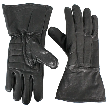 Gants de moto en cuir "Gauntlet" pour homme Open Road
