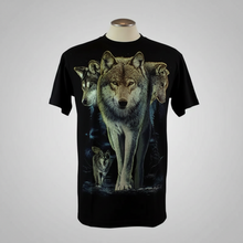 T-shirt homme loup phosphorescent BOL/Open Road