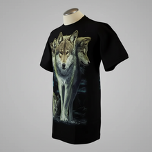 T-shirt homme loup phosphorescent BOL/Open Road