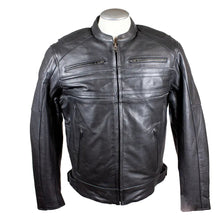 Blouson de moto en cuir pour homme Open Road