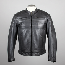 Blouson de moto en cuir pour homme Open Road