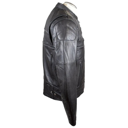 Blouson de moto en cuir pour homme Open Road