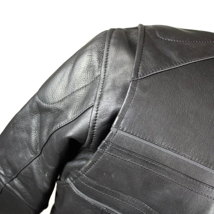 Blouson de moto en cuir pour homme Open Road