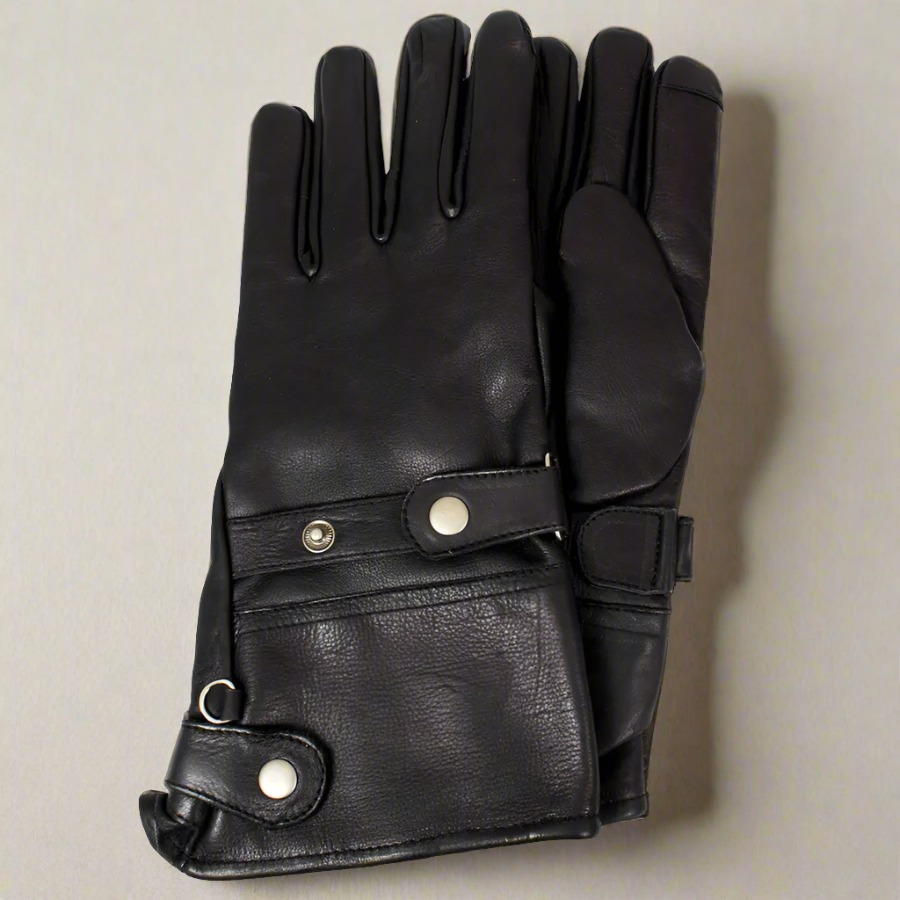 Gants d'équitation longs en cuir pour hommes Open Road