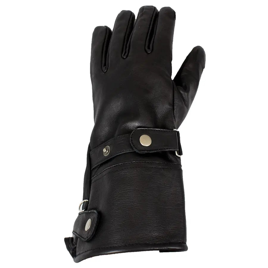 Gants d'équitation longs en cuir pour hommes Open Road