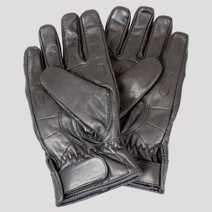 Gants de moto Open Road en cuir avec protections de phalanges en Kevlar pour hommes