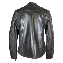 Blouson moto en cuir Maverick pour homme d'Open Road
