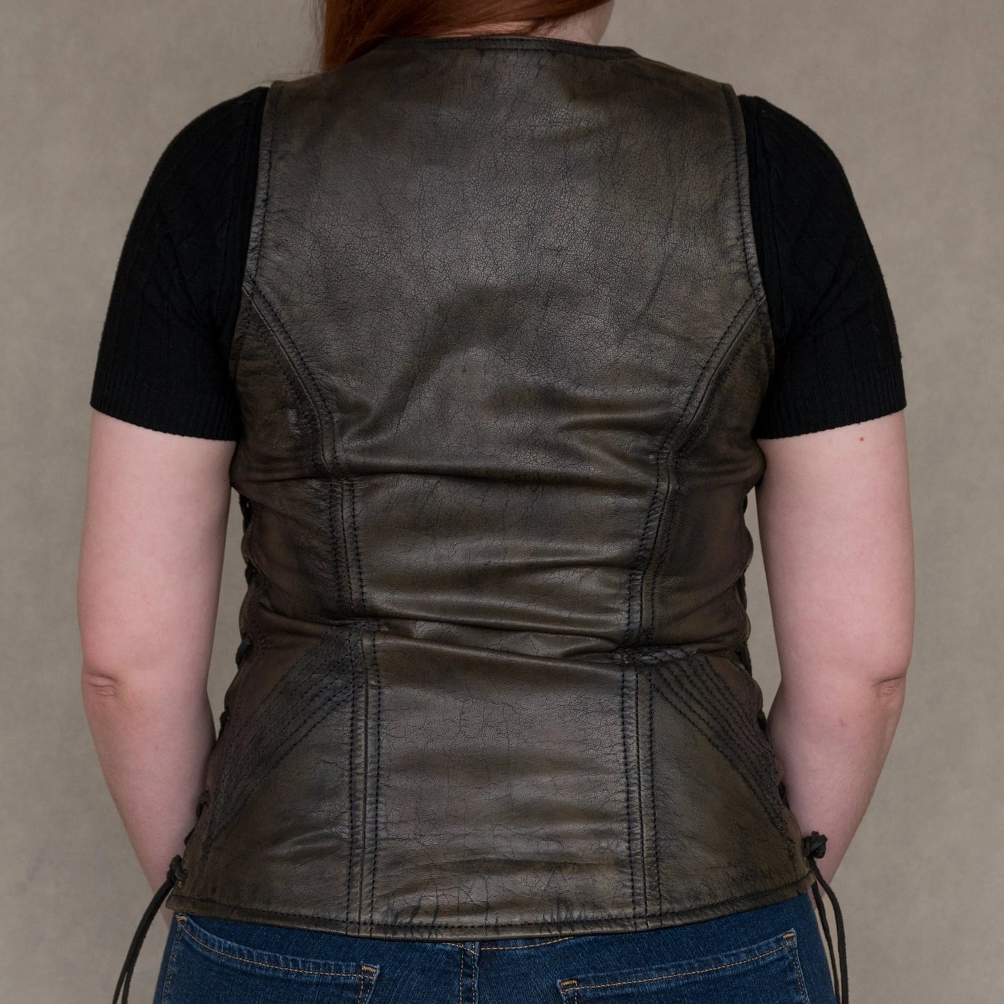 Gilet Femme Marron Vieilli Open Road