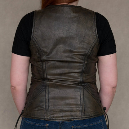 Gilet Femme Marron Vieilli Open Road