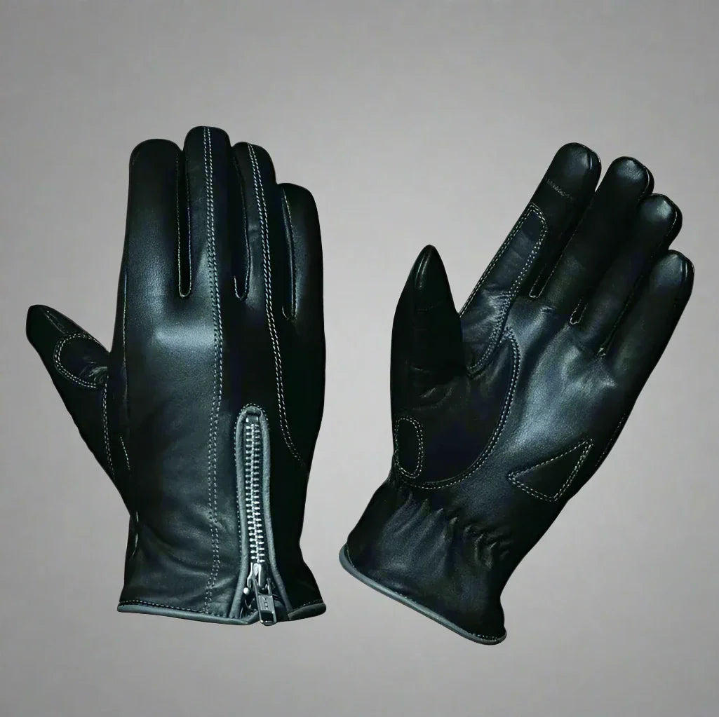 Gants de moto en cuir pour femme Open Road