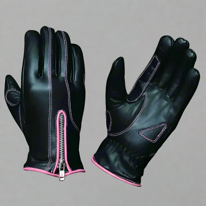 Gants de moto en cuir pour femme Open Road