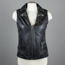 Open Road Women's Studded Leather Vest